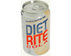 diet rite beverage stashcan