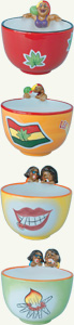 funny rasta soup bowls