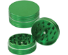 green metal grinder