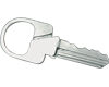 silver key cigaret holder